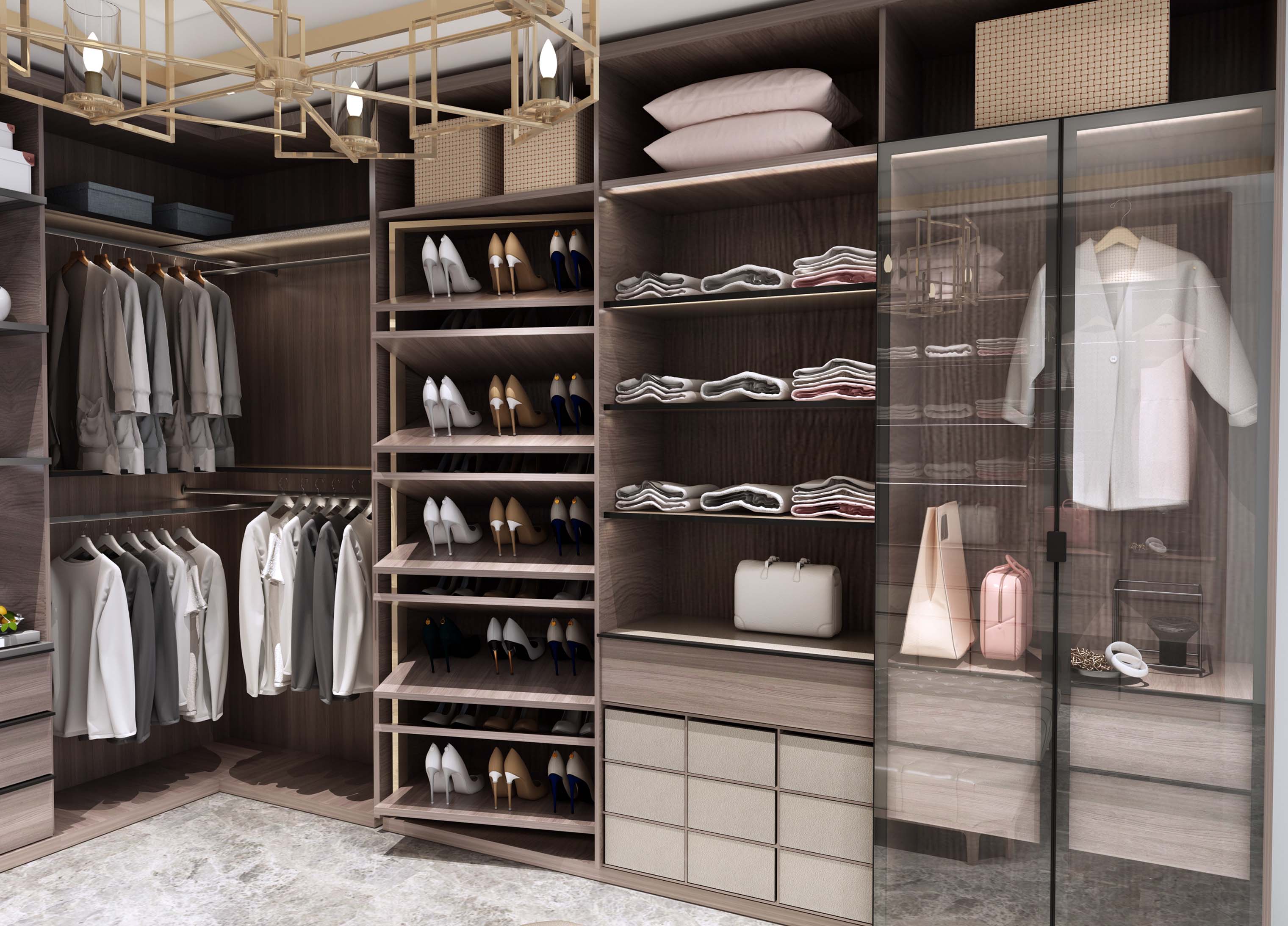 closet melamine lacquered wood grain urban modern functional accessory shoes cabinet