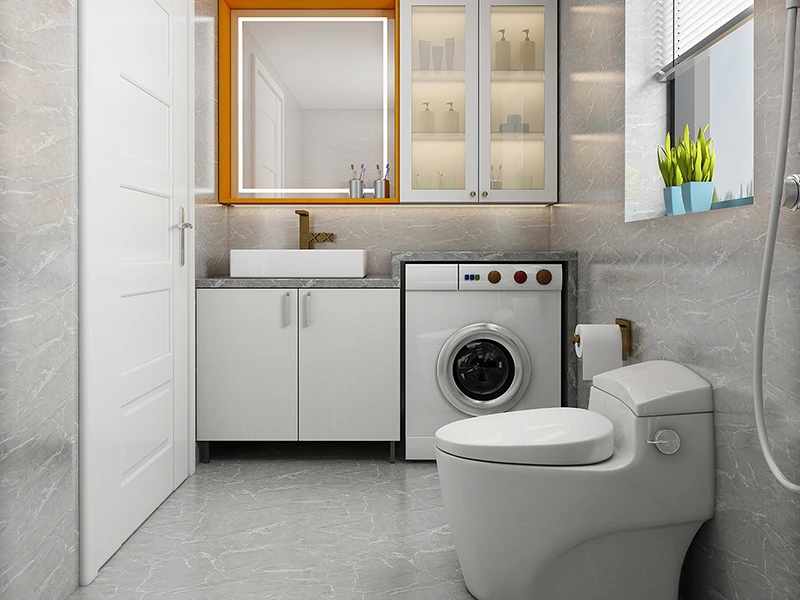 lacquer bathroom vanity