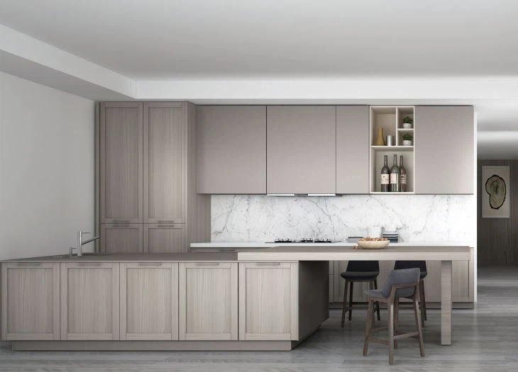 Minimalist Calm Colors Full House Cabinet Solution